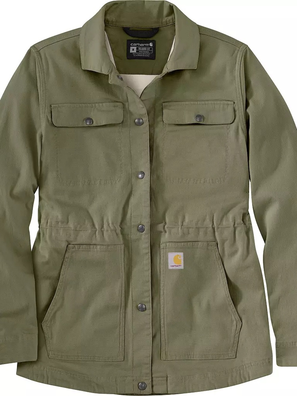 Carhartt Women's Olive Green Utility Field Jacket